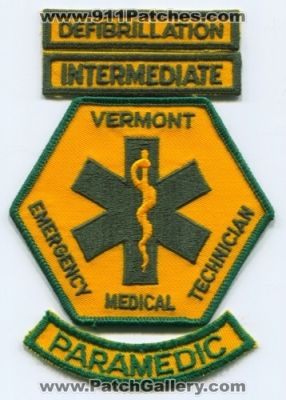 Vermont State EMT Defibrillation Intermediate Paramedic (Vermont)
Scan By: PatchGallery.com
Keywords: ems certified emergency medical technician