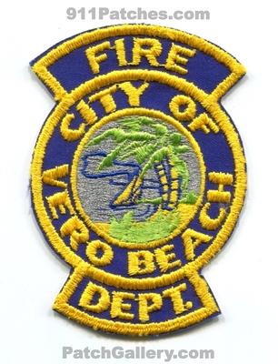 Vero Beach Fire Department Patch (Florida)
Scan By: PatchGallery.com
Keywords: city of dept.