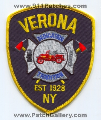 Verona Fire Department (New York)
Scan By: PatchGallery.com
Keywords: dept. dedication tradition