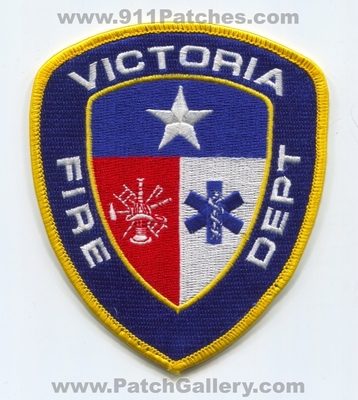Victoria Fire Department Patch (Texas)
Scan By: PatchGallery.com
Keywords: dept.