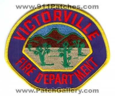 Victorville Fire Department (California)
Scan By: PatchGallery.com
Keywords: dept.