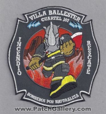 Villa Ballester Fire Engine 107 (Argentina)
Thanks to Paul Howard for this scan.
