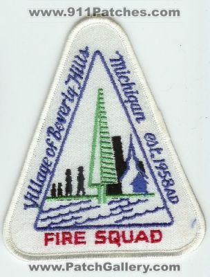 Beverly Hills Fire Squad (Michigan)
Thanks to Mark C Barilovich for this scan.
Keywords: village of