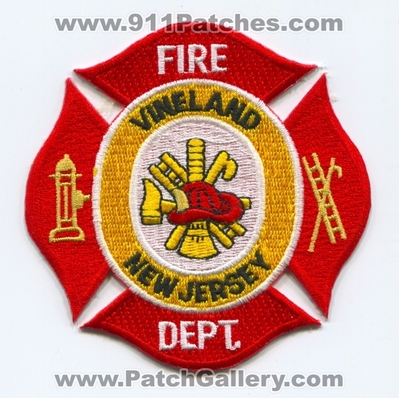 Vineland Fire Department Patch (New Jersey)
Scan By: PatchGallery.com
Keywords: dept.