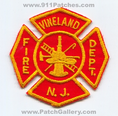 Vineland Fire Department Patch (New Jersey)
Scan By: PatchGallery.com
Keywords: dept. n.j. nj
