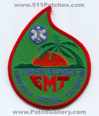 Virgin Islands Emergency Medical Technician EMT EMS Patch (Virgin Islands)
Scan By: PatchGallery.com
Keywords: bvi british e.m.t. e.m.s. services ambulance