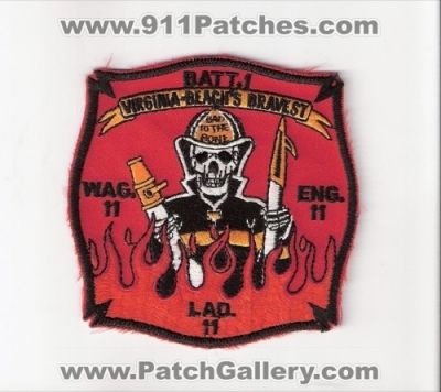 Virginia Beach Fire Department Engine 11 Ladder 11 Wagon 11 Battalion 1 (Virginia)
Thanks to Bob Brooks for this scan.
Keywords: dept. eng. wag. lad. batt. vbfd