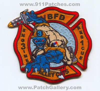 Virginia Beach Fire Department Engine 3 Rescue 1 Patch (Virginia)
Scan By: PatchGallery.com
Keywords: dept. vbfd v.b.f.d. company co. station alley cats
