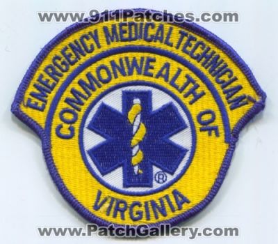 Virginia State Emergency Medical Technician EMT (Virginia)
Scan By: PatchGallery.com
Keywords: certified commonwealth of