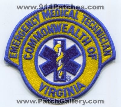 Virginia State Emergency Medical Technician EMT (Virginia)
Scan By: PatchGallery.com
Keywords: certified commonwealth of