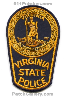 Virginia State Police Patch (Virginia)
Scan By: PatchGallery.com
Keywords: highway patrol trooper