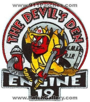 Virginia Beach Fire Department Engine 19 (Virginia)
Scan By: PatchGallery.com
Keywords: vbfd dept. company station the devils devil&#039;s den