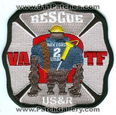 Virginia Task Force 2 Rescue USAR (Virginia)
Scan By: PatchGallery.com
Keywords: vatf2 tf us&r urban search and rescue