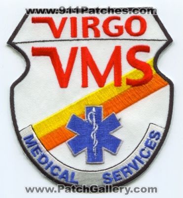 Virgo Medical Services (New Jersey)
Scan By: PatchGallery.com
Keywords: ems vms emt paramedic ambulance