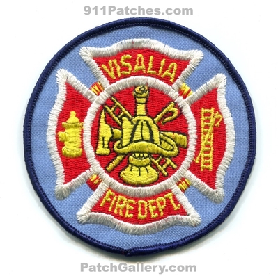 Visalia Fire Department Patch (California)
Scan By: PatchGallery.com
Keywords: dept.