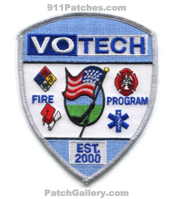 VoTech Fire Program Patch (UNKNOWN STATE)
[b]Scan From: Our Collection[/b]
Keywords: vocational technical school academy