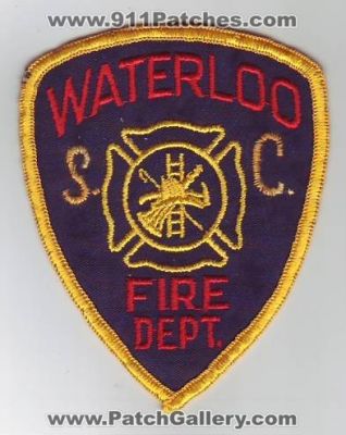 Waterloo Fire Department (South Carolina)
Thanks to Dave Slade for this scan.
Keywords: dept. s.c.