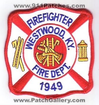 Westwood Fire Department FireFighter (Kentucky)
Thanks to Dave Slade for this scan.
Keywords: dept. ky.