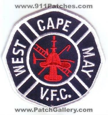 West Cape May Volunteer Fire Company (New Jersey)
Thanks to Dave Slade for this scan.
Keywords: v.f.c. department dept.