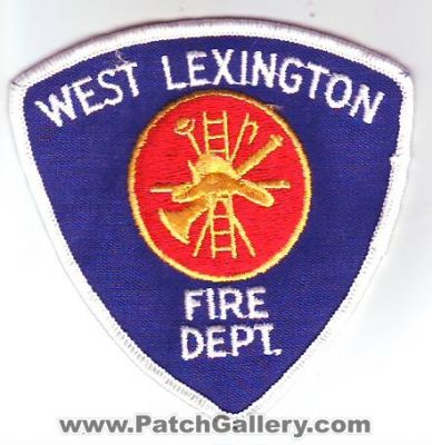 West Lexington Fire Department (North Carolina)
Thanks to Dave Slade for this scan.
Keywords: dept
