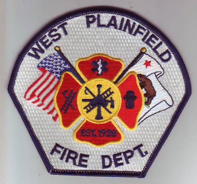 West Plainfield Fire Department (California)
Thanks to Dave Slade for this scan.
Keywords: dept