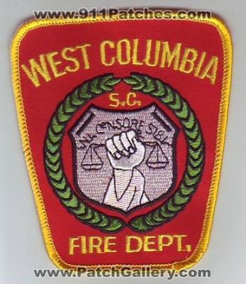West Columbia Fire Department (South Carolina)
Thanks to Dave Slade for this scan.
Keywords: dept. s.c.