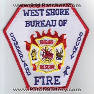 West Shore Bureau of Fire (Pennsylvania)
Thanks to Dave Slade for this scan.
Keywords: department dept. engine rescue cumberland county pa.