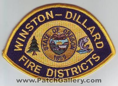 Winston Dillard Fire Districts (Oregon)
Thanks to Dave Slade for this scan.
