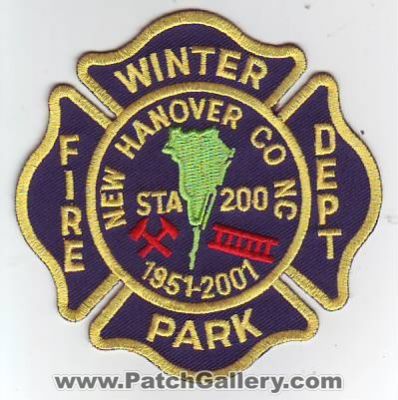 Winter Park Fire Department Station 200 (North Carolina)
Thanks to Dave Slade for this scan.
County: New Hanover
Keywords: dept