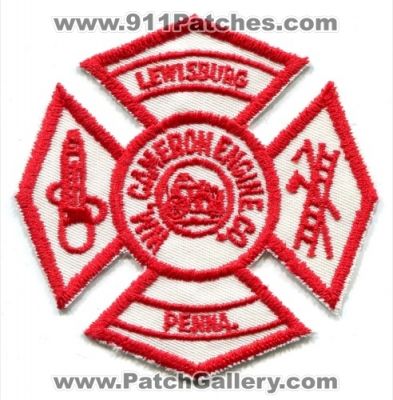 WM Cameron Fire Engine Company Lewisburg (Pennsylvania)
Scan By: PatchGallery.com
Keywords: co. penna.