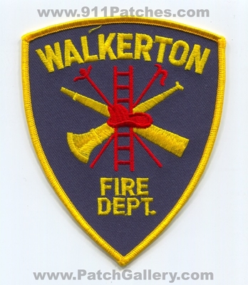 Walkerton Fire Department Patch (Indiana)
Scan By: PatchGallery.com
Keywords: dept.