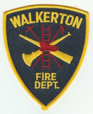 Walkerton Fire Dept
Thanks to PaulsFirePatches.com for this scan.
Keywords: indiana department