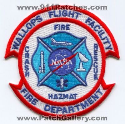 Wallops Flight Facility Fire Department (Virginia)
Scan By: PatchGallery.com
Keywords: dept. crash rescue cfr hazmat haz-mat nasa space shuttle