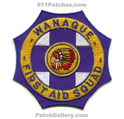 Wanaque First Aid Squad Patch (New Jersey)
Scan By: PatchGallery.com
Keywords: ems ambulance emt paramedic