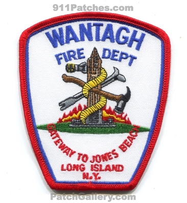 Wantagh Fire Department Patch (New York)
Scan By: PatchGallery.com
Keywords: dept. gateway to jones beach long island