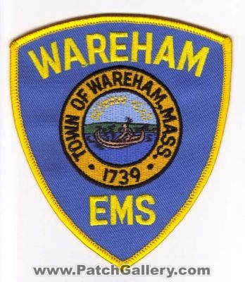Wareham EMS
Thanks to Michael J Barnes for this scan.
Keywords: massachusetts town of