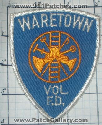 Waretown Volunteer Fire Department (New Jersey)
Thanks to swmpside for this picture.
Keywords: vol. f.d. dept.