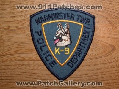 Warminster Township Police Department K-9 (Pennsylvania)
Picture By: PatchGallery.com
Keywords: twp. dept. k9