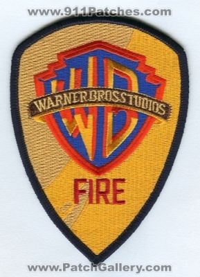 Warner Brothers Studios Fire Department (California)
Scan By: PatchGallery.com
Keywords: dept. wb films movies pictures