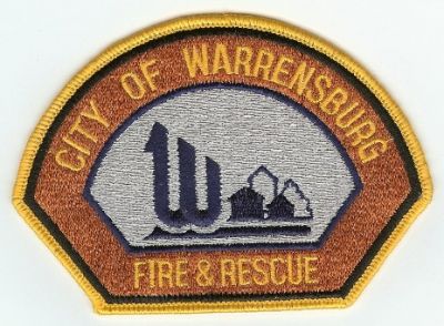 Warrensburg Fire & Rescue
Thanks to PaulsFirePatches.com for this scan.
Keywords: missouri city of and