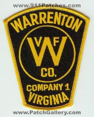 Warrenton Volunteer Fire Company 1 (Virginia)
Thanks to Mark C Barilovich for this scan.
Keywords: co. wvf