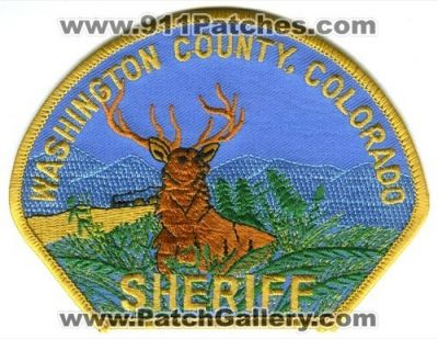 Washington County Sheriff (Colorado)
Scan By: PatchGallery.com
