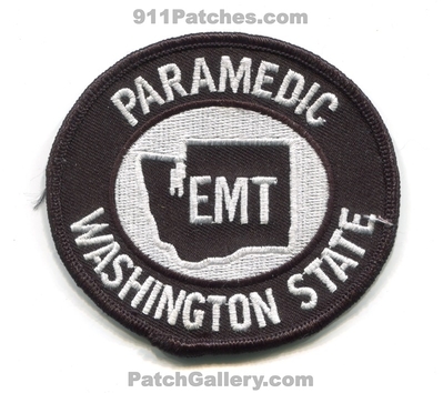 Washington State Emergency Medical Technician EMT Paramedic EMS Patch (Washington)
Scan By: PatchGallery.com

