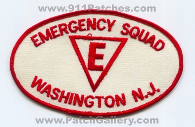 Washington Emergency Squad EMS Patch (New Jersey)
Scan By: PatchGallery.com
Keywords: ambulance n.j.