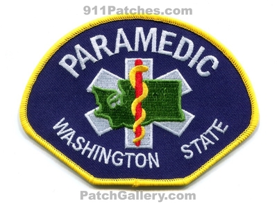 Washington State Paramedic EMS Patch (Washington)
Scan By: PatchGallery.com
[b]Patch Made By: 911Patches.com[/b]
Keywords: certified licensed registered emergency medical services ambulance