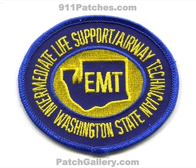 Washington State Emergency Medical Technician EMT Intermediate Life Support Airway Technician EMS Patch (Washington)
Scan By: PatchGallery.com
Keywords: services ambulance emt-i