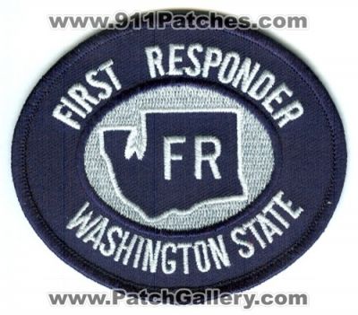 Washington State First Responder Patch (Washington)
[b]Scan From: Our Collection[/b]
Keywords: ems fr