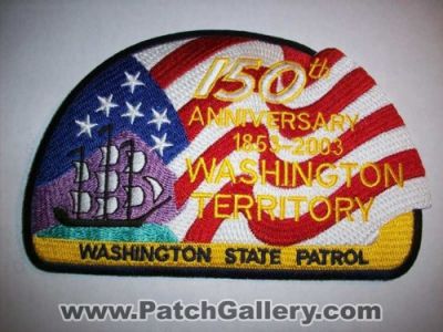 Washington State Patrol 150th Anniversary (Washington)
Thanks to 2summit25 for this picture.
Keywords: territory