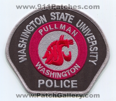 Washington State University WSU Police Department Pullman Patch (Washington)
Scan By: PatchGallery.com
Keywords: w.s.u. college school dept.