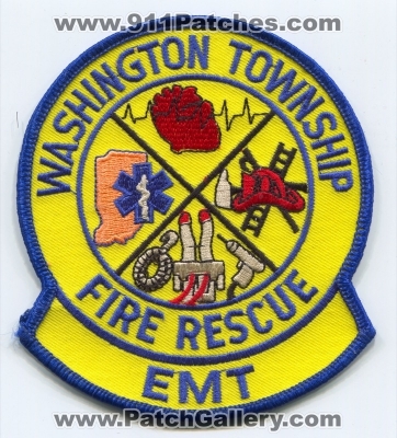 Washington Township Fire Rescue Department EMT (Indiana)
Scan By: PatchGallery.com
Keywords: twp. dept.